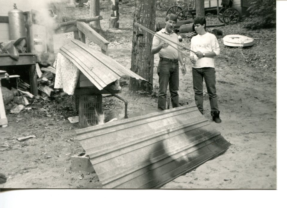 Snowshoe Making 1985 -4